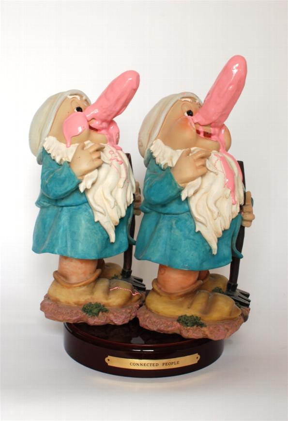 Arnaud Cohen, Connected People (The Nokia dwarves), 2010.