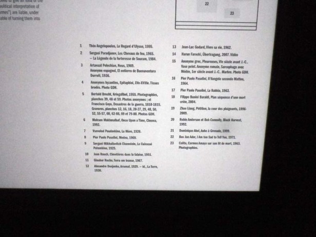 films choisis par Didi-Huberman