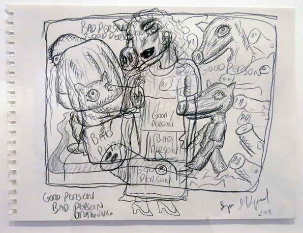 bjarne Melgaard DRAWING554