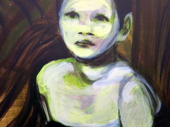 Claire Tabouret, série Bal des Débutantes, 2014 (détail).