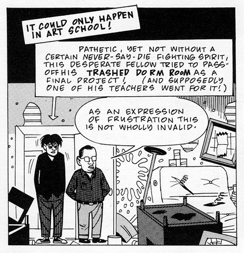 Daniel Clowes, Art School Confidential.